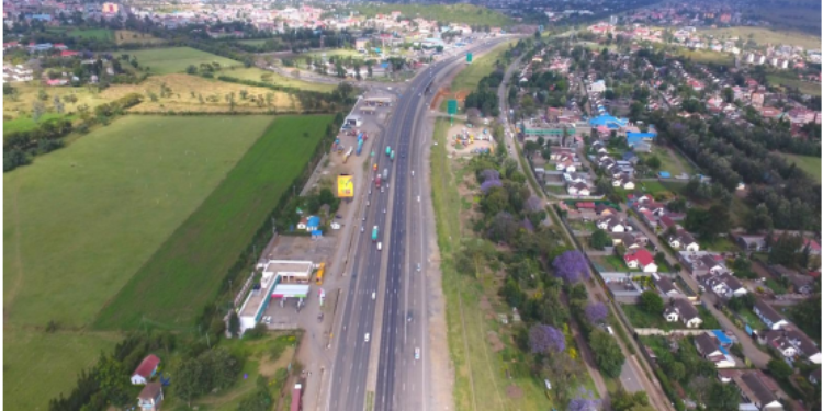 Part of Nairobi–Nakuru–Mau Summit Road: PHOTO/Screengrab by People Daily Digital