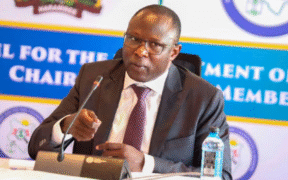 IEBC Chair Erastus Ethokon speaking at past event. PHOTO/pixels