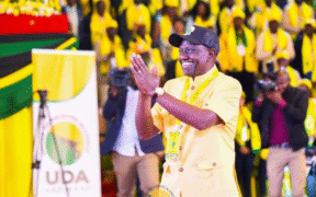 UDA Party leader William Ruto at past UDA event. PHOTO/pixel