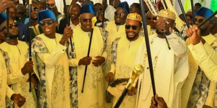 Prince Indah And Associates During his Wedding In Migori. PHOTO/ Indah