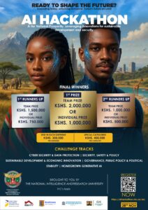 A photo of AI Hackathon 2025 poster. 