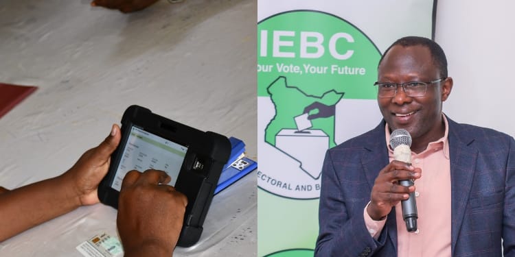IEBC Chairperson Erastus Edung Ethekon. PHOTO/IEBC X.