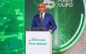 Safaricom CEO Peter Ndegwa