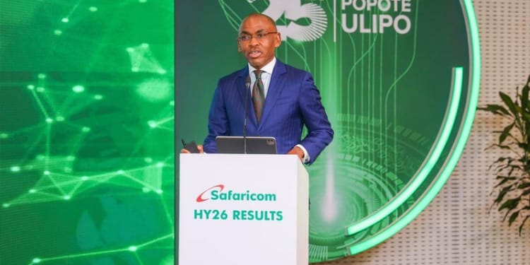 Safaricom CEO Peter Ndegwa