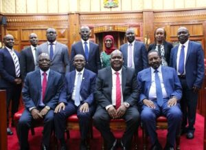Legislatures from Kenya and Nigeria held discussions on combating corruption in Africa. PHOTO/Parliament Facebook.
