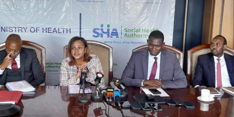 SHA Chief Executive Officer (CEO) Dr Mercy Mwangangi