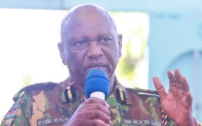 Police Inspector General Douglas Kanja. PHOTO/NPS.