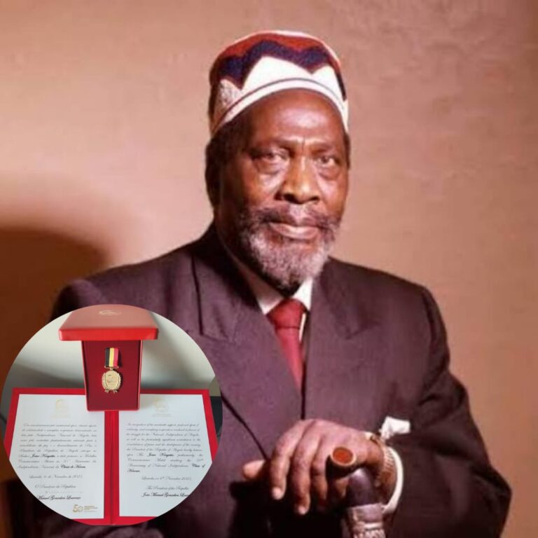 Angola has honoured Kenya’s founding president, Mzee Jomo Kenyatta. PHOTO/B:M2025/Office of the 4th President.