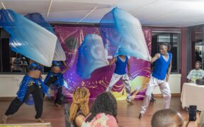 A photo of Glam Hotel celebration during the launch of a new rooftop restaurant and bar in Westlands. PHOTO/Handout