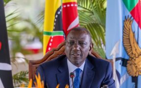 President William Ruto chairing a cabinet meeting on November 11, 2025. PHOTO/PCS.