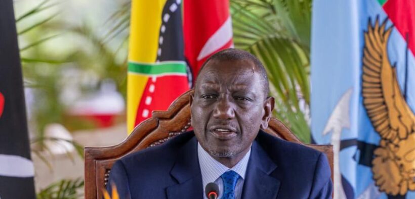 President William Ruto chairing a cabinet meeting on November 11, 2025. PHOTO/PCS.