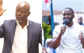 Philip Aroko (left) and Boyd Were (right). PHOTO/UGC.