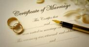 Photo of Marriage Certificate for illustration purposes. PHOTO/S