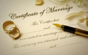 Photo of Marriage Certificate for illustration purposes. PHOTO/S