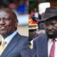 A Collage of Kenyan President William Ruto and His South Sudanese counterpart Salva Kiir. PHOTO/ Courtesy.