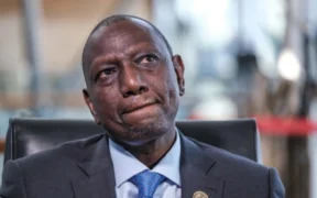 Kenya's president William Ruto. (EDUARDO SOTERAS/AFP)