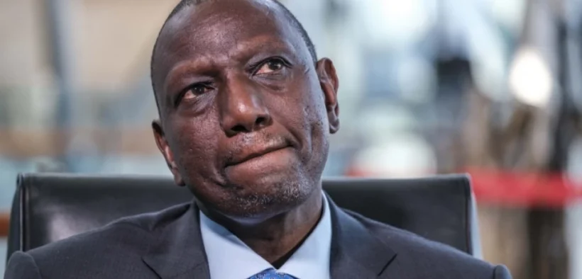 Kenya's president William Ruto. (EDUARDO SOTERAS/AFP)