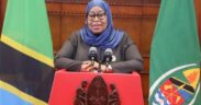 Tanzania President Samia Suluhu Hassan speaking at past event. PHOTO/pixels