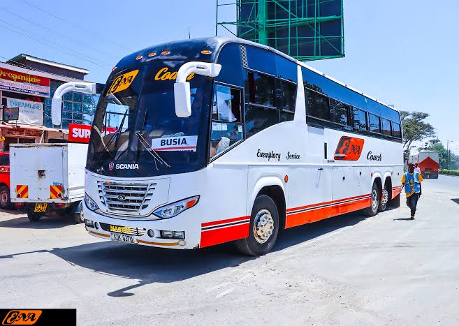 Ena Coach bus. PHOTO/ENA X