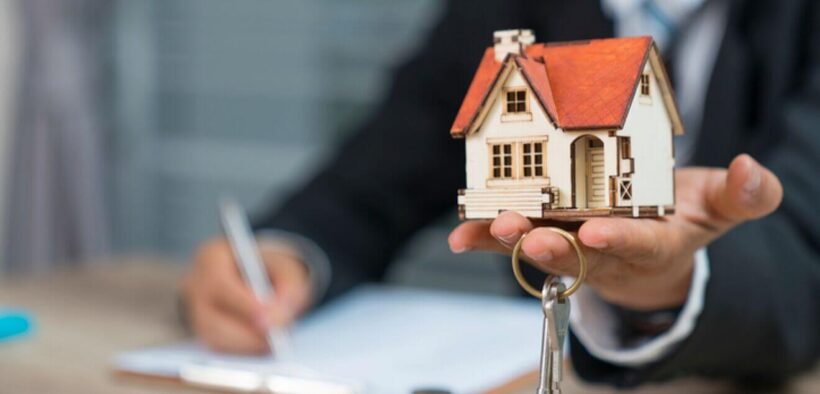 A Pictorial Representation of A House Mortgage With Someone Writing on The Background. PHOTO/ Courtesy