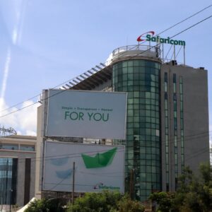 Safaricom PLC Headquarters in Nairobi. PHOTO/ NMG.