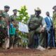 President William Ruto Plants a Tree During the Launch of the National Programme for Accelerated Forestry and Rangelands Restoration on December 16, 2022. Photo courtesy of PPS