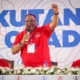 The chairman of Tanzania's main opposition party Chadema, Tundu Lissu, has been charged with treason [File: Ericky Boniphace/AFP]