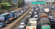 Traffic jam in Nairobi. PHOTO/NA