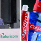A Collage of Safaricom’s CEO, Peter Ndegwa and Colgate Products. PHOTO/ File