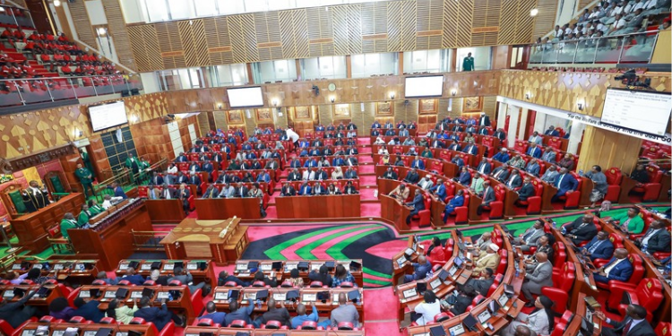 Members of Parliament in a Past Parliamentary Session in Kenya. PHOTO/ Parliament of Kenya