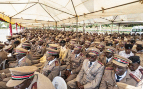 Chiefs while attending the Jukwaa la Usalama Report Presentation at StateHouse