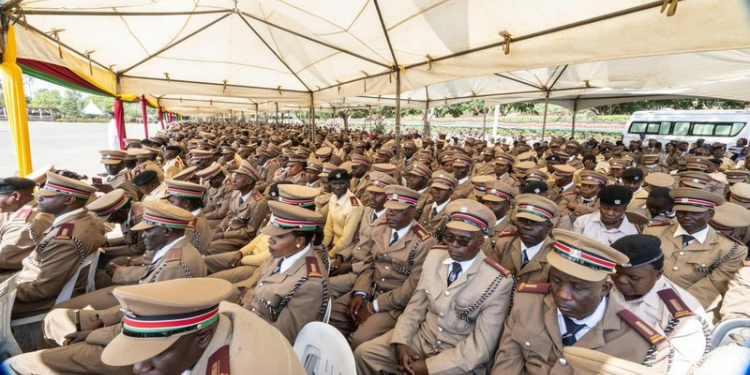 Chiefs while attending the Jukwaa la Usalama Report Presentation at StateHouse