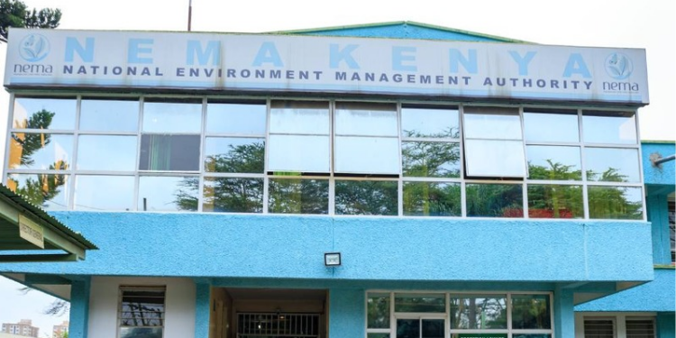 NEMA Headquarters in Nairobi. PHOTO/ NEMA