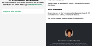 Tanzania Activists social media accounts banned by Meta