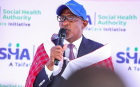 Health CS Aden Duale in a Past Ministry of Health Event. PHOTO/ Ministry of Health.