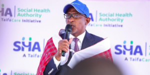 Health CS Aden Duale in a Past Ministry of Health Event. PHOTO/ Ministry of Health.