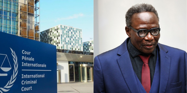 A Photo Collage of the International Criminal Court and Sudan's Janjaweed Leader Ali Muhammad Ali Abd-Al-Rahman, Widely Known as Ali Kushayb. PHOTO/ File