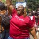Njeri Wa Migwi leading the charge during a national campaign to end Gender-Based Violence (GBV). PHOTO/Njeri Wa Migwi/X