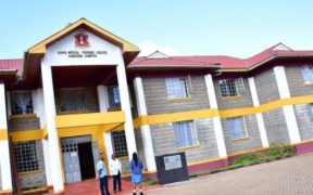 The image shows Kenya Medical Training College Kangema Campus Image/KMTC/ FB