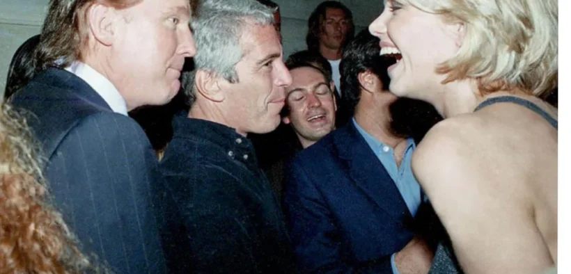 Donald Trump and Jeffrey Epstein in a photo released by the House Oversight Committee. PHOTO/House Oversight Committee.