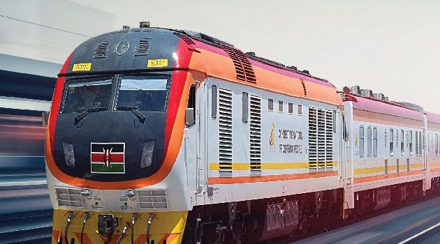 Kenya railways train Image/Kenya Railways/Pin