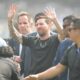 Messi at Kolkata Stadium. PHOTO/Guardian