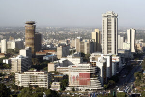 Aerial view of Nairobi City. PHOTO/A
