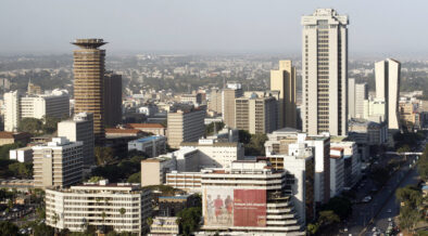 Aerial view of Nairobi City. PHOTO/A