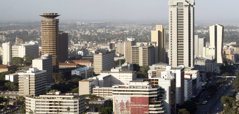 Aerial view of Nairobi City. PHOTO/A