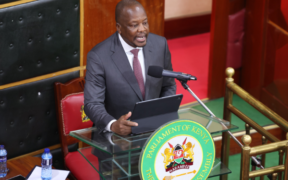 Cabinet Secretary for Agriculture and Livestock Development Mutahi Kagwe..Tea