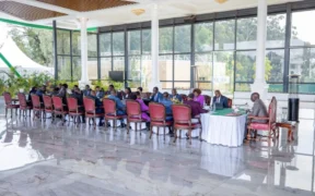 President William Ruto chairing a Cabinet meeting on December 15, 2025 in State House, Nairobi.