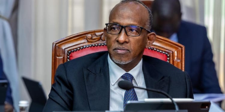 Health CS Aden Duale during a Cabinet Committee on Governance, Social Sector and Public Administration on December 9, 2025