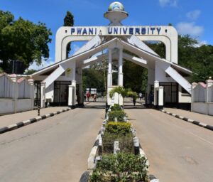 Pwani University main entrance