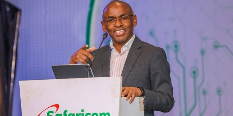 Safaricom Chief Executive Officer (CEO) Peter Ndegwa